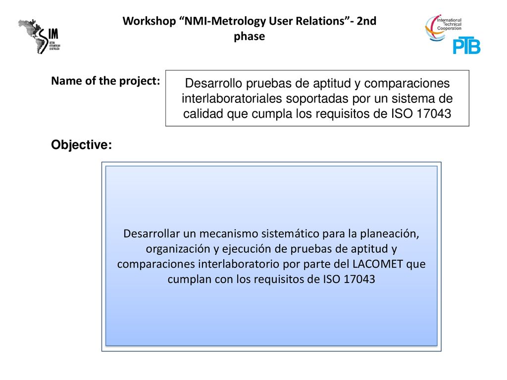 Desarrollo pruebas de aptitud y comparaciones interlaboratoriales soportadas por un sistema de calidad que cumpla los requisitos de ISO 17043