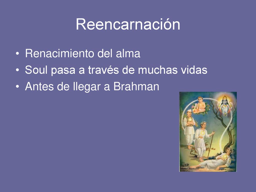 Reencarnación Renacimiento del alma Soul pasa a través de muchas vidas