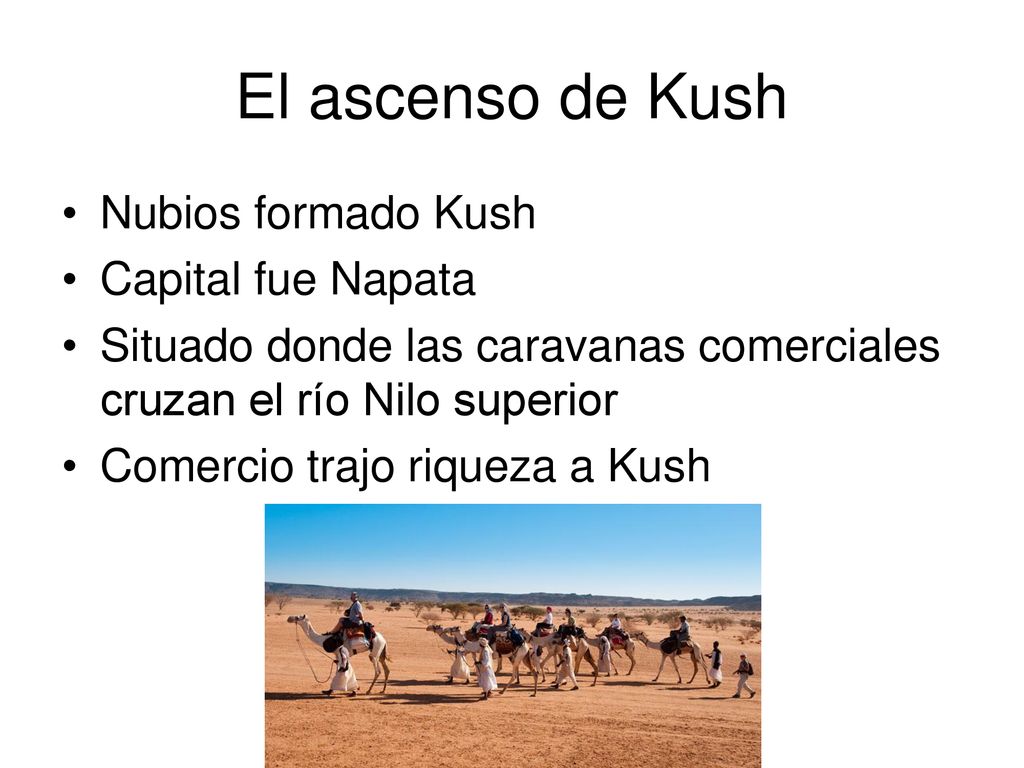 El ascenso de Kush Nubios formado Kush Capital fue Napata
