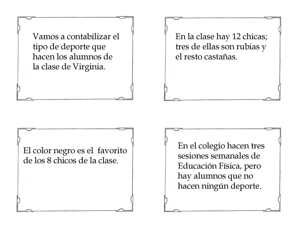 Vamos a contabilizar el tipo de deporte que hacen los alumnos de la clase de Virginia.