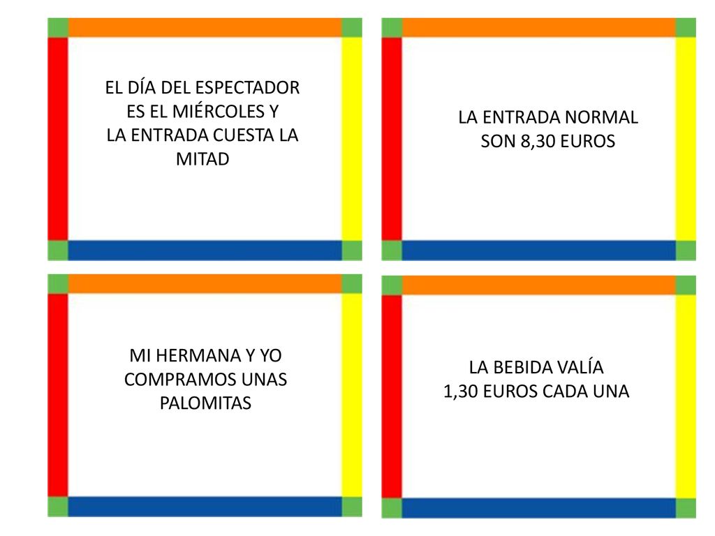 LA ENTRADA CUESTA LA MITAD LA ENTRADA NORMAL SON 8,30 EUROS