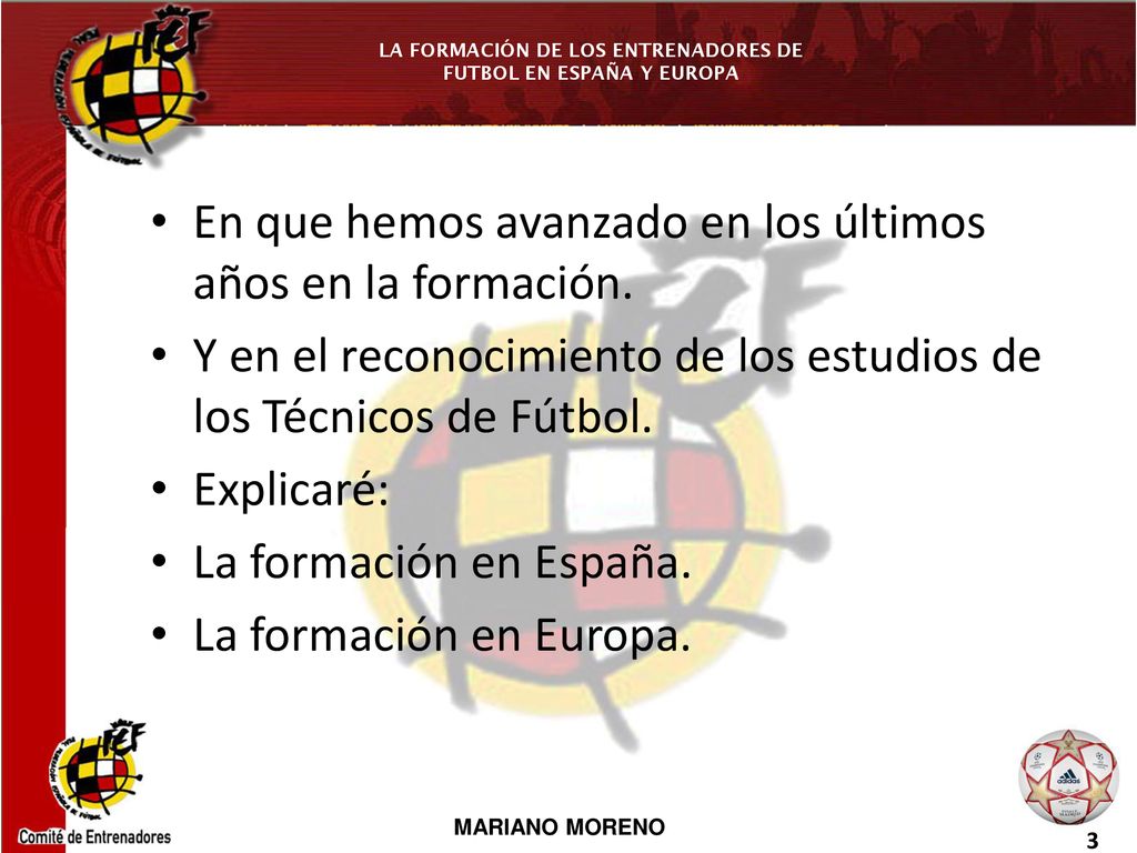 En que hemos avanzado en los últimos años en la formación.