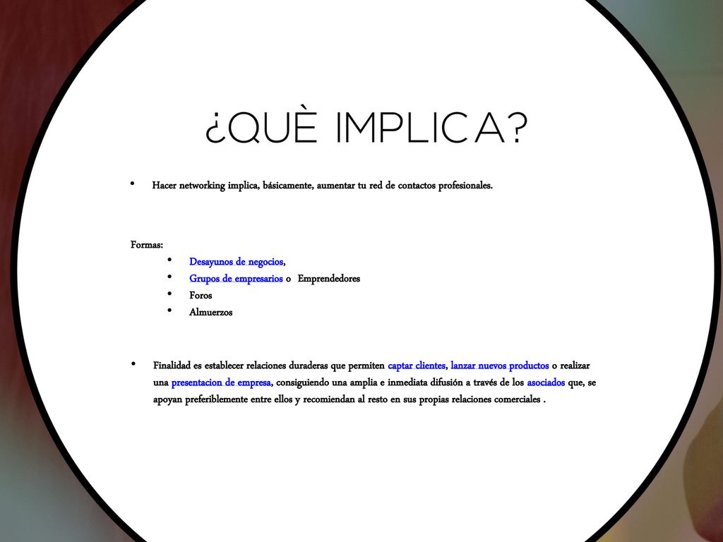 Hacer networking implica, básicamente, aumentar tu red de contactos profesionales.