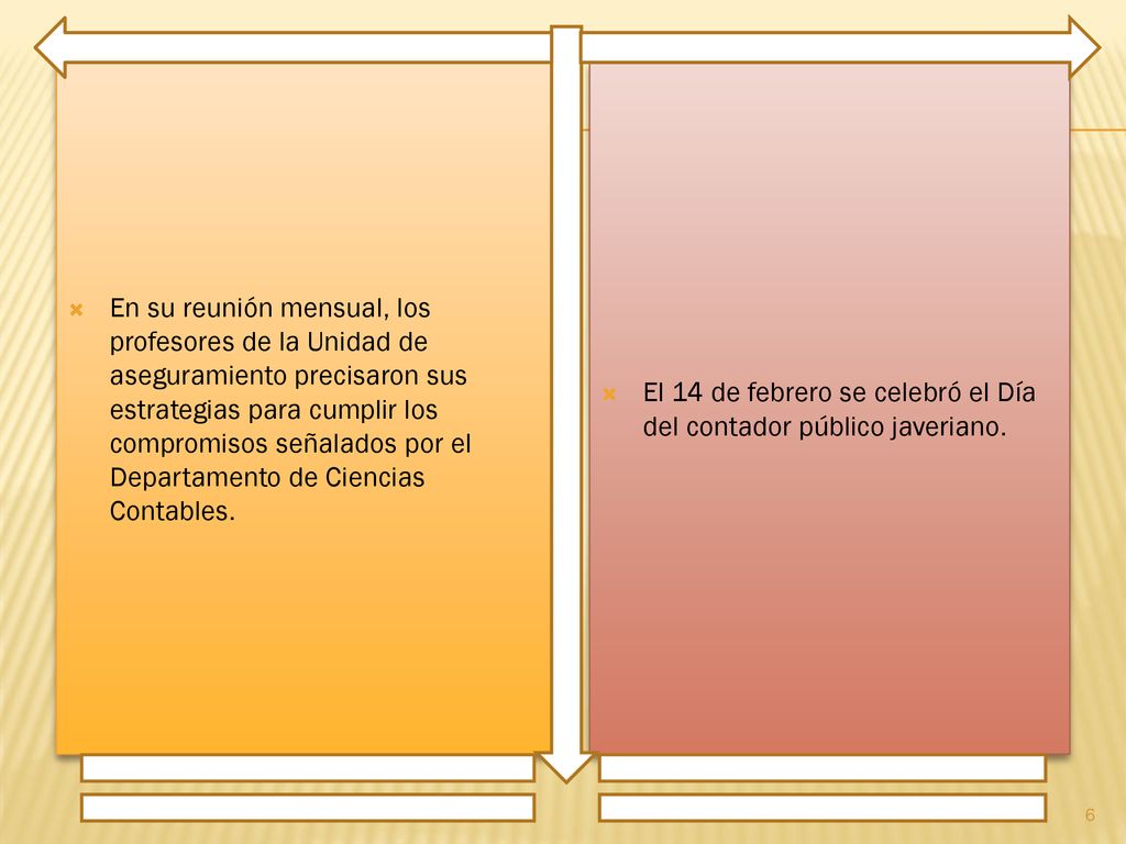 En su reunión mensual, los profesores de la Unidad de aseguramiento precisaron sus estrategias para cumplir los compromisos señalados por el Departamento de Ciencias Contables.