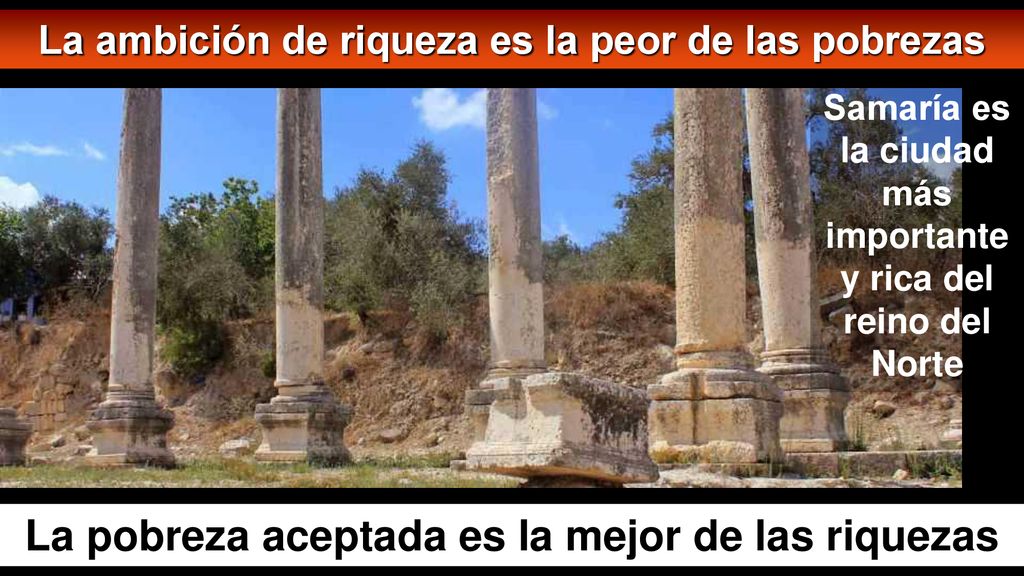 La pobreza aceptada es la mejor de las riquezas