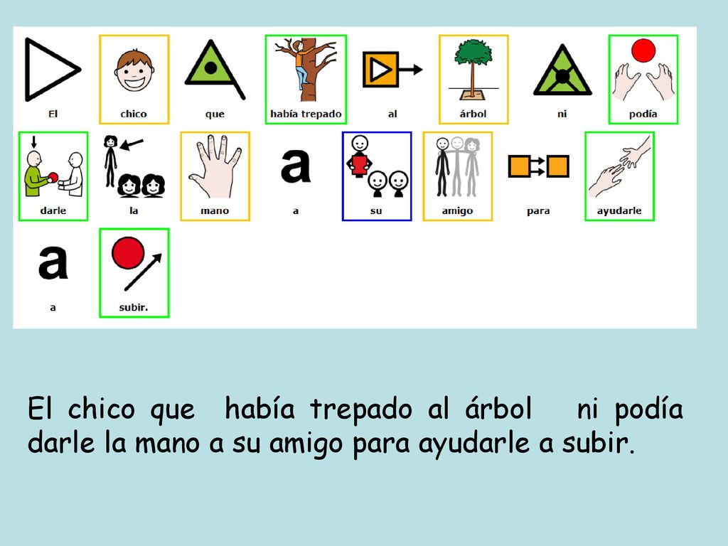 El chico que había trepado al árbol ni podía darle la mano a su amigo para ayudarle a subir.