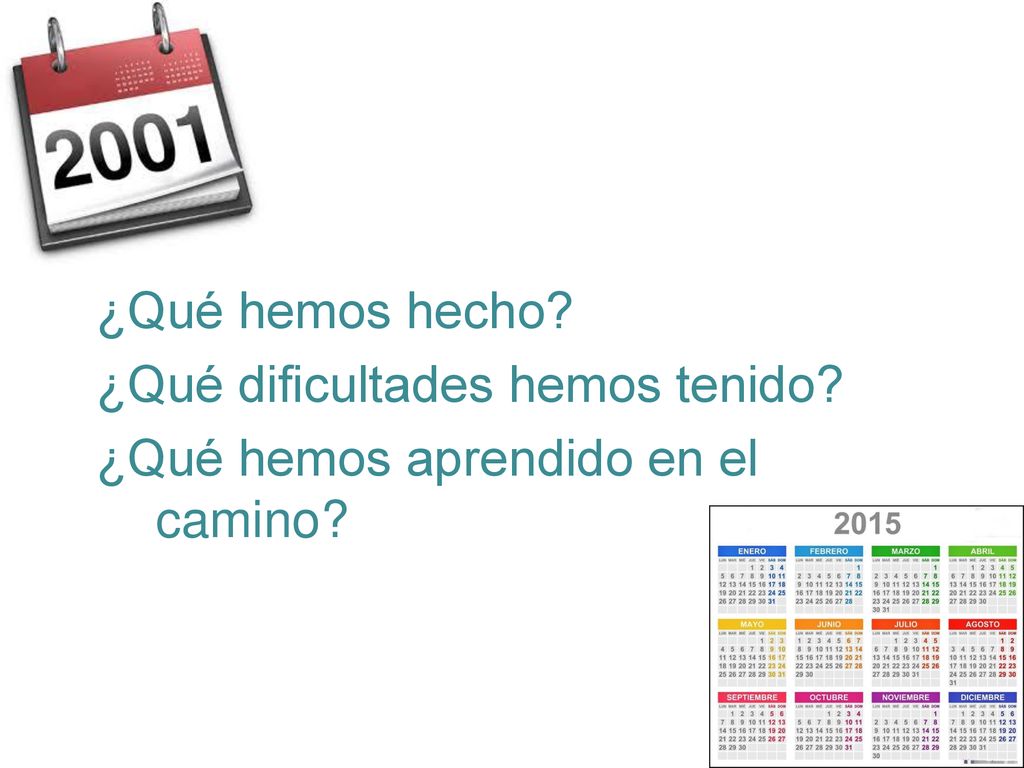 ¿Qué dificultades hemos tenido ¿Qué hemos aprendido en el camino