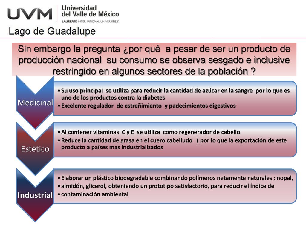 Sin embargo la pregunta ¿por qué a pesar de ser un producto de producción nacional su consumo se observa sesgado e inclusive restringido en algunos sectores de la población