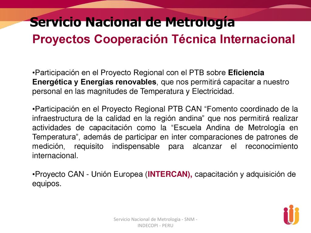 Servicio Nacional de Metrologia - SNM - INDECOPI - PERU