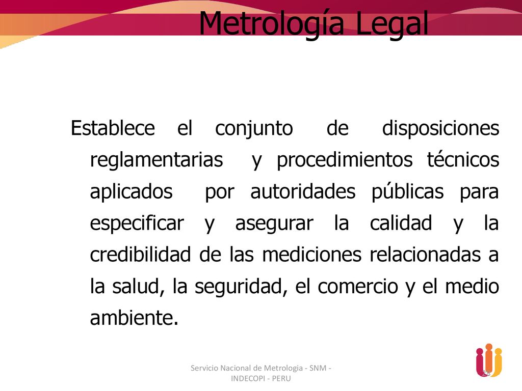 Servicio Nacional de Metrologia - SNM - INDECOPI - PERU