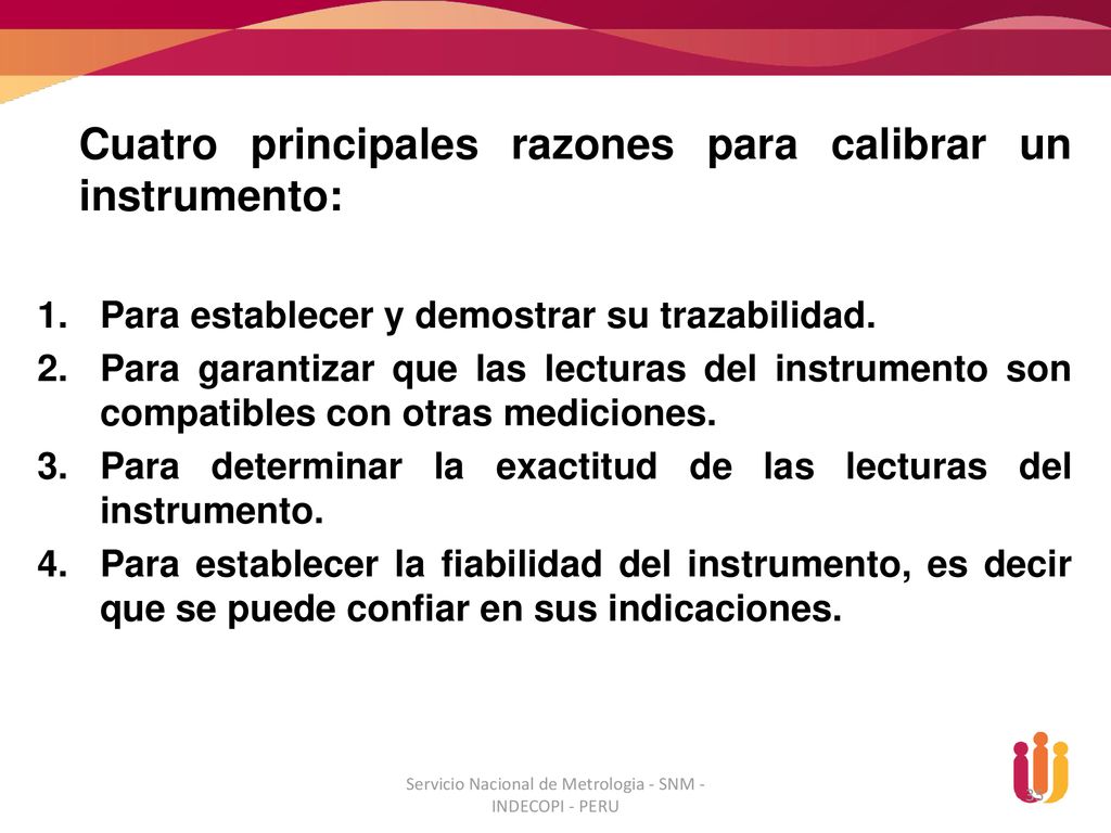 Servicio Nacional de Metrologia - SNM - INDECOPI - PERU