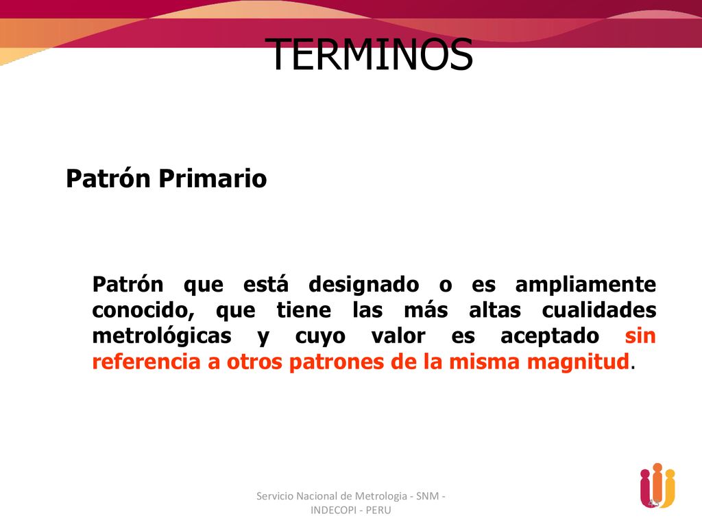 Servicio Nacional de Metrologia - SNM - INDECOPI - PERU
