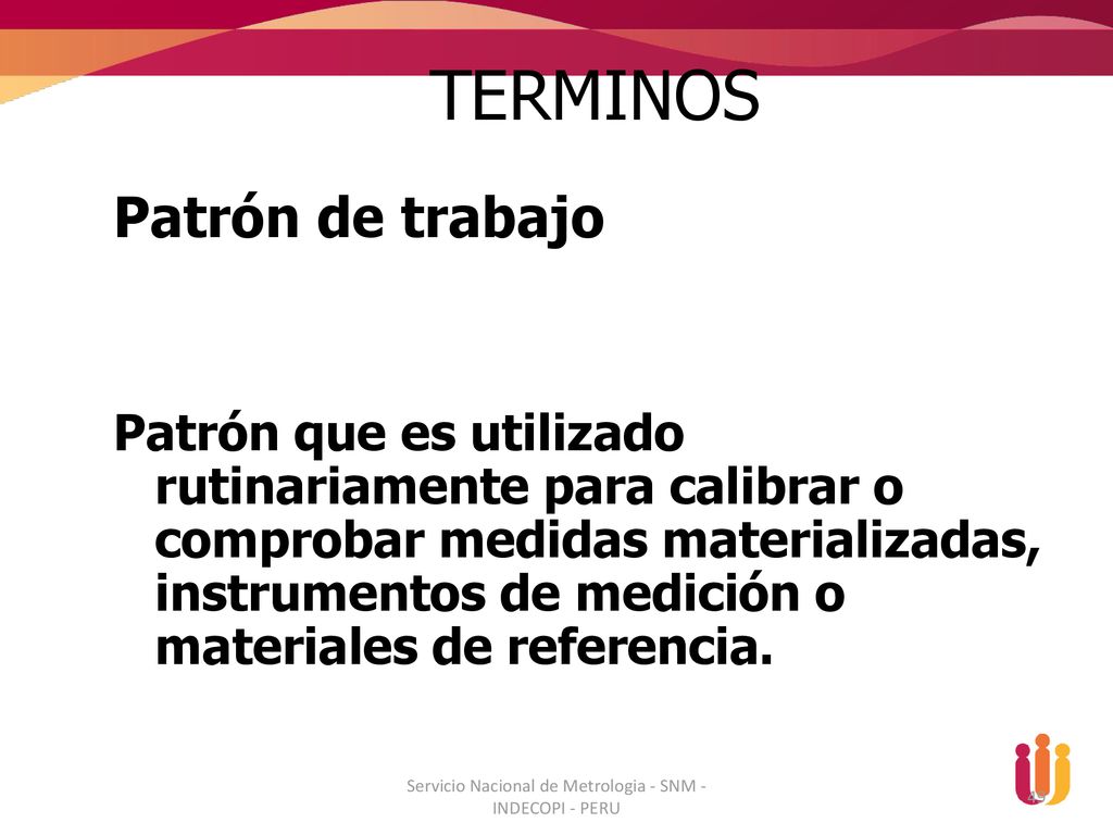 Servicio Nacional de Metrologia - SNM - INDECOPI - PERU