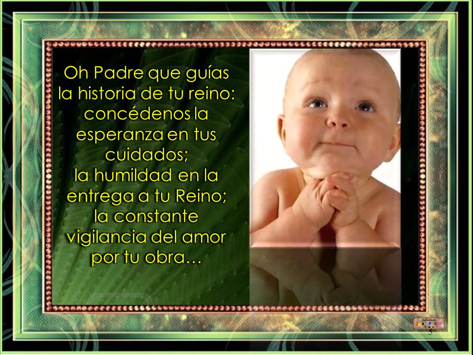 Oh Padre que guías la historia de tu reino: