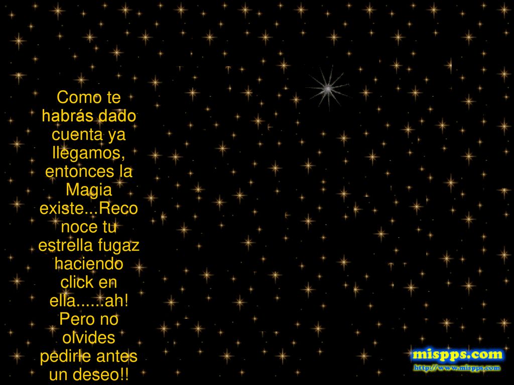 Como te habrás dado cuenta ya llegamos, entonces la Magia existe