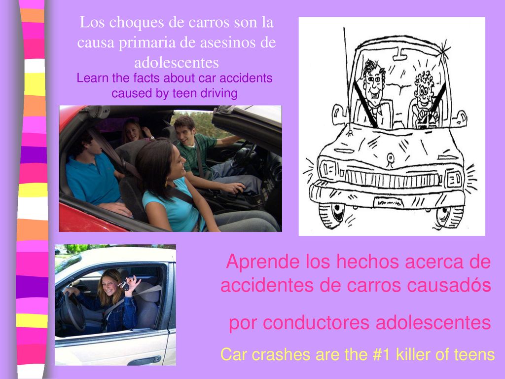 Learn the facts about car accidents caused by teen driving