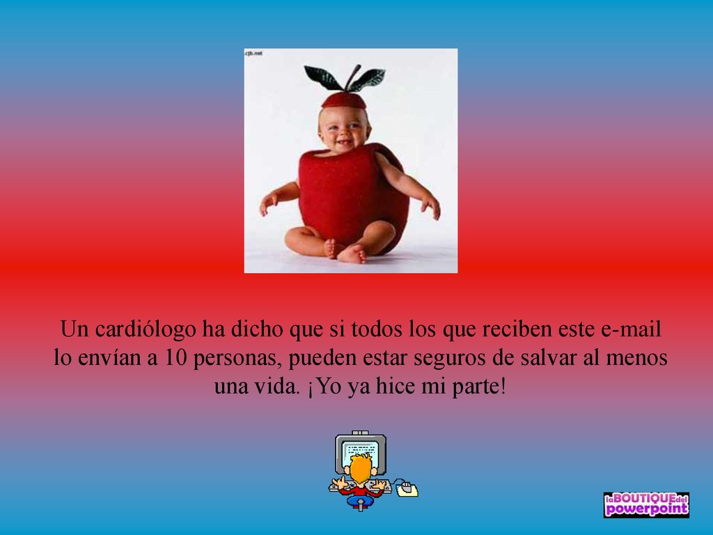 Un cardiólogo ha dicho que si todos los que reciben este  lo envían a 10 personas, pueden estar seguros de salvar al menos una vida.