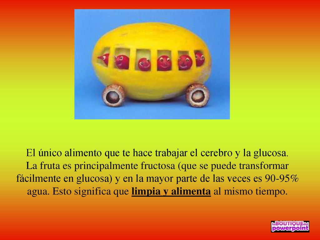 El único alimento que te hace trabajar el cerebro y la glucosa.