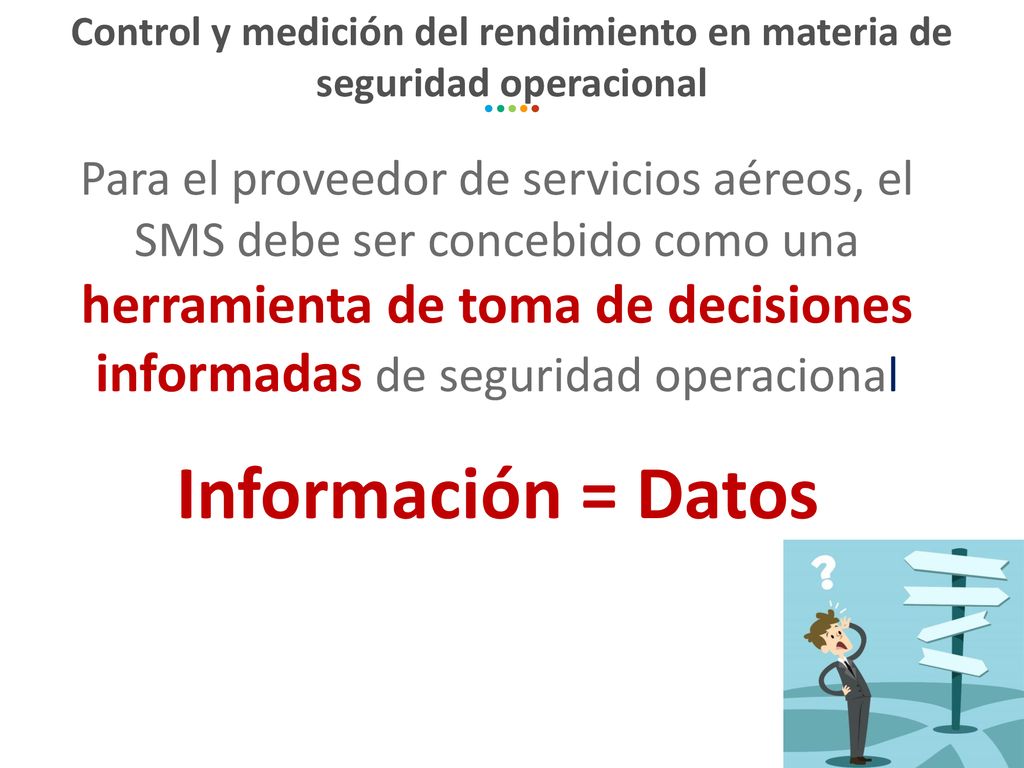 Control y medición del rendimiento en materia de seguridad operacional