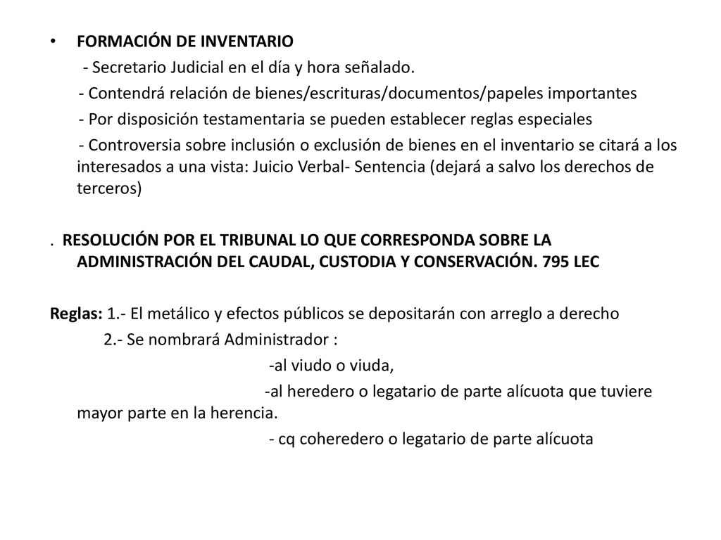 Titulo Ii De La Division Judicial De Patrimonios Ppt Descargar