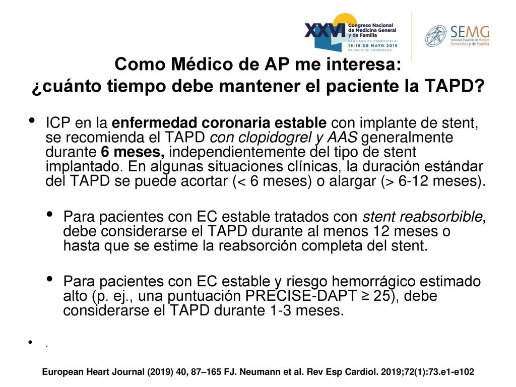 Como Médico de AP me interesa: ¿cuánto tiempo debe mantener el paciente la TAPD
