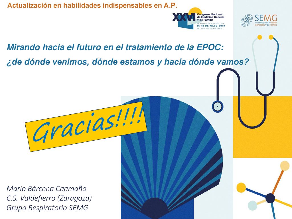 Gracias!!!! Mirando hacia el futuro en el tratamiento de la EPOC: