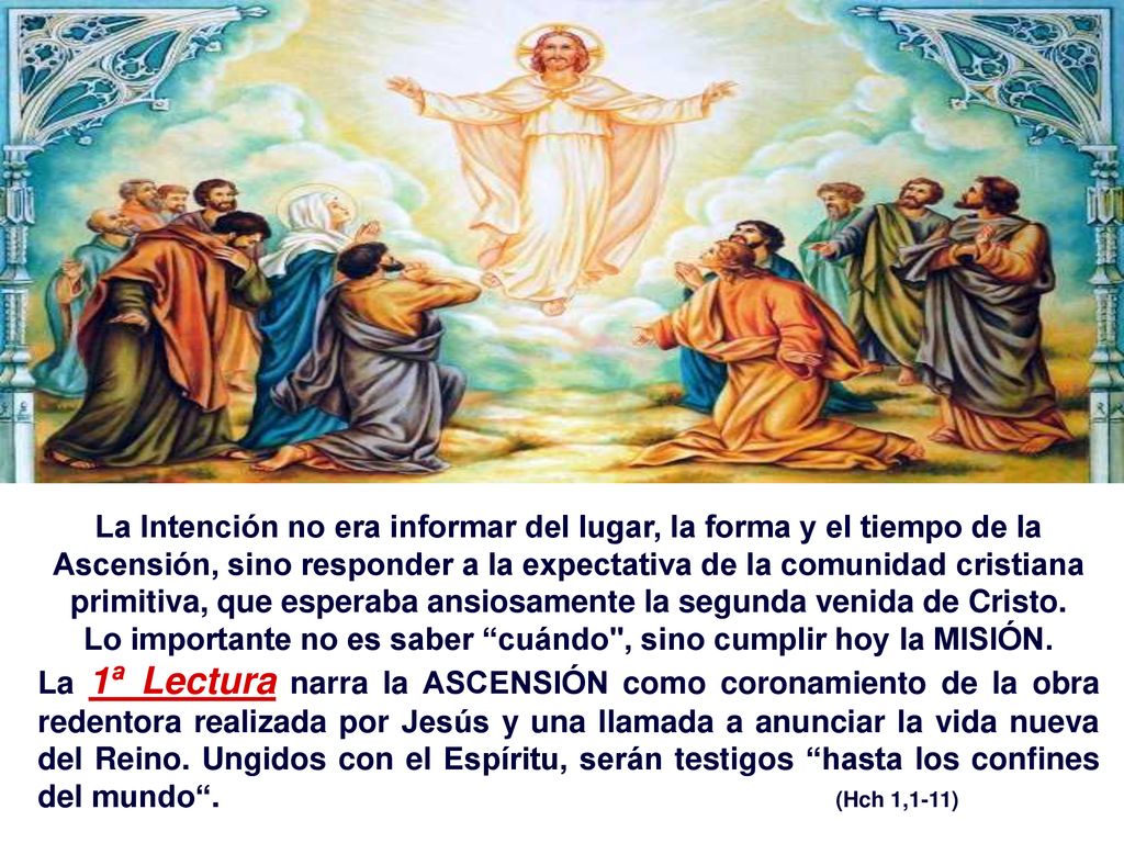 Lo importante no es saber cuándo , sino cumplir hoy la MISIÓN.