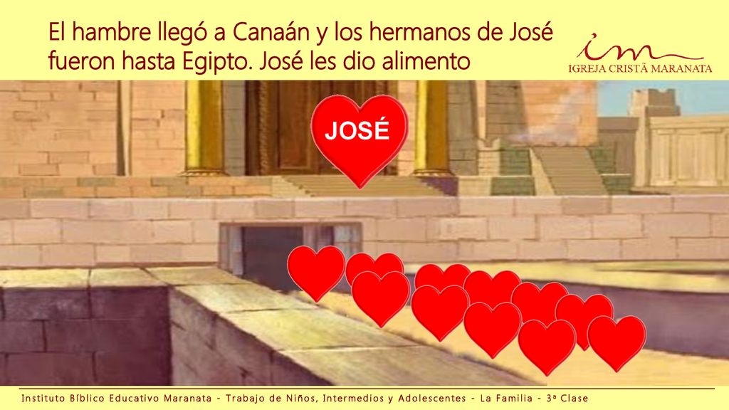 El hambre llegó a Canaán y los hermanos de José fueron hasta Egipto