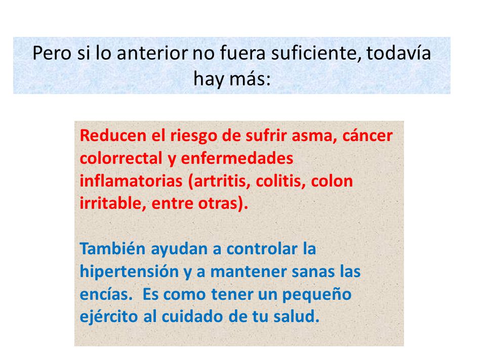 Pero si lo anterior no fuera suficiente, todavía hay más: