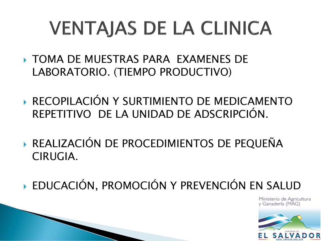 VENTAJAS DE LA CLINICA TOMA DE MUESTRAS PARA EXAMENES DE LABORATORIO. (TIEMPO PRODUCTIVO)