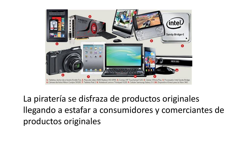 La piratería se disfraza de productos originales llegando a estafar a consumidores y comerciantes de productos originales