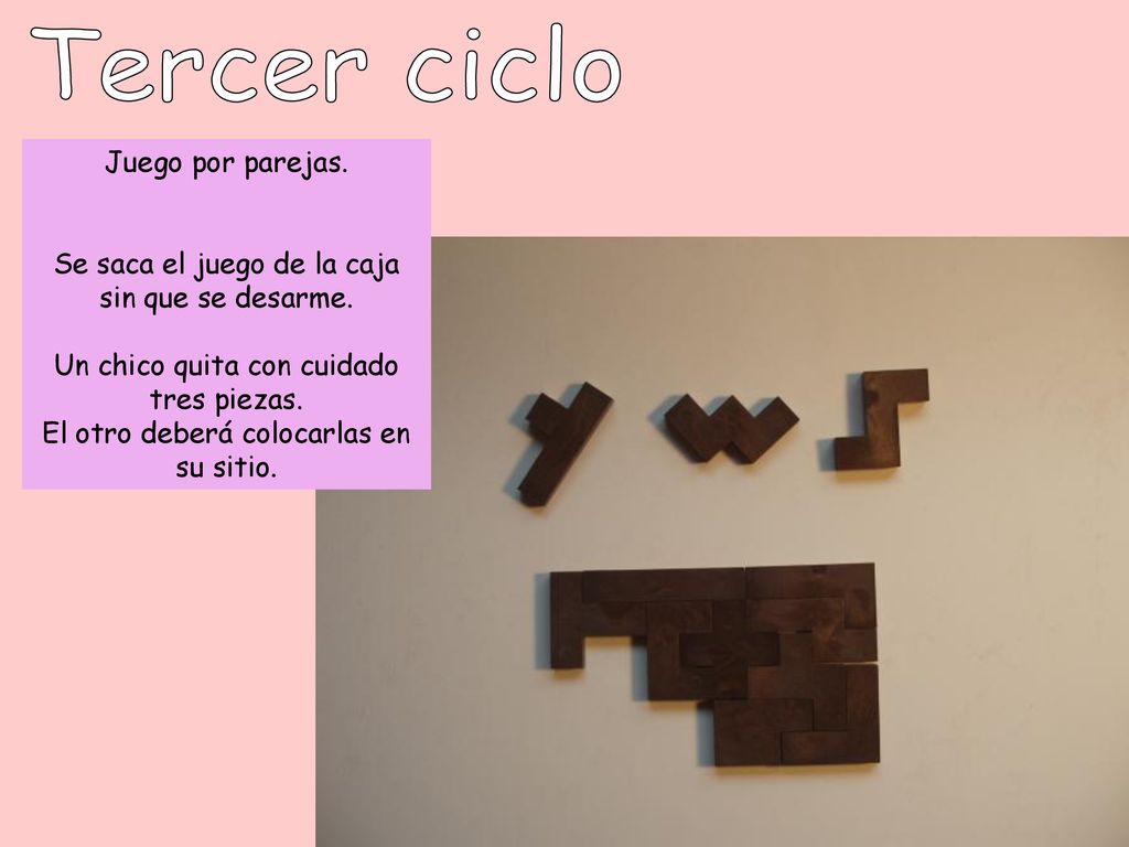 Se saca el juego de la caja sin que se desarme.