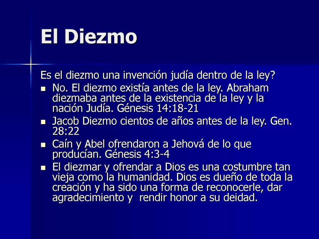 El Diezmo Es el diezmo una invención judía dentro de la ley