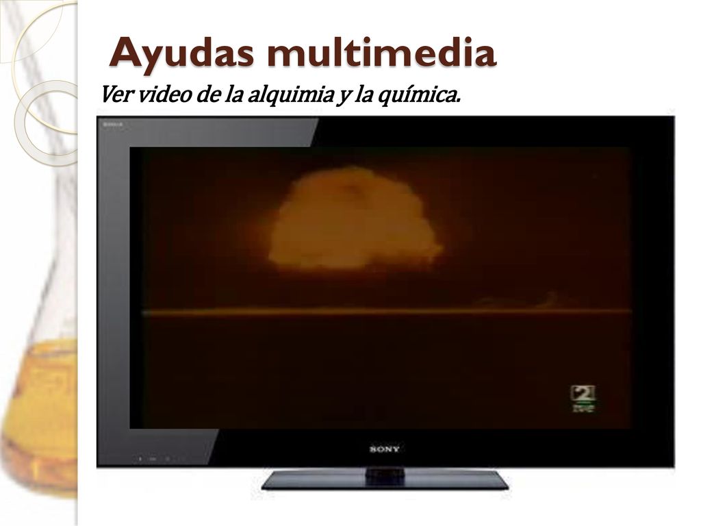 Ayudas multimedia Ver video de la alquimia y la química.