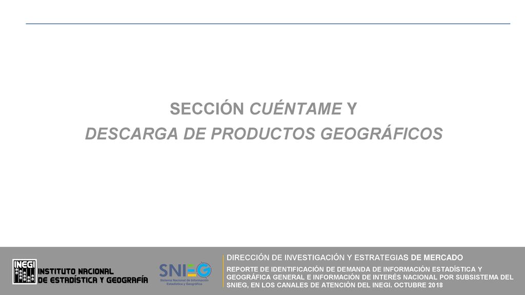 DESCARGA DE PRODUCTOS GEOGRÁFICOS