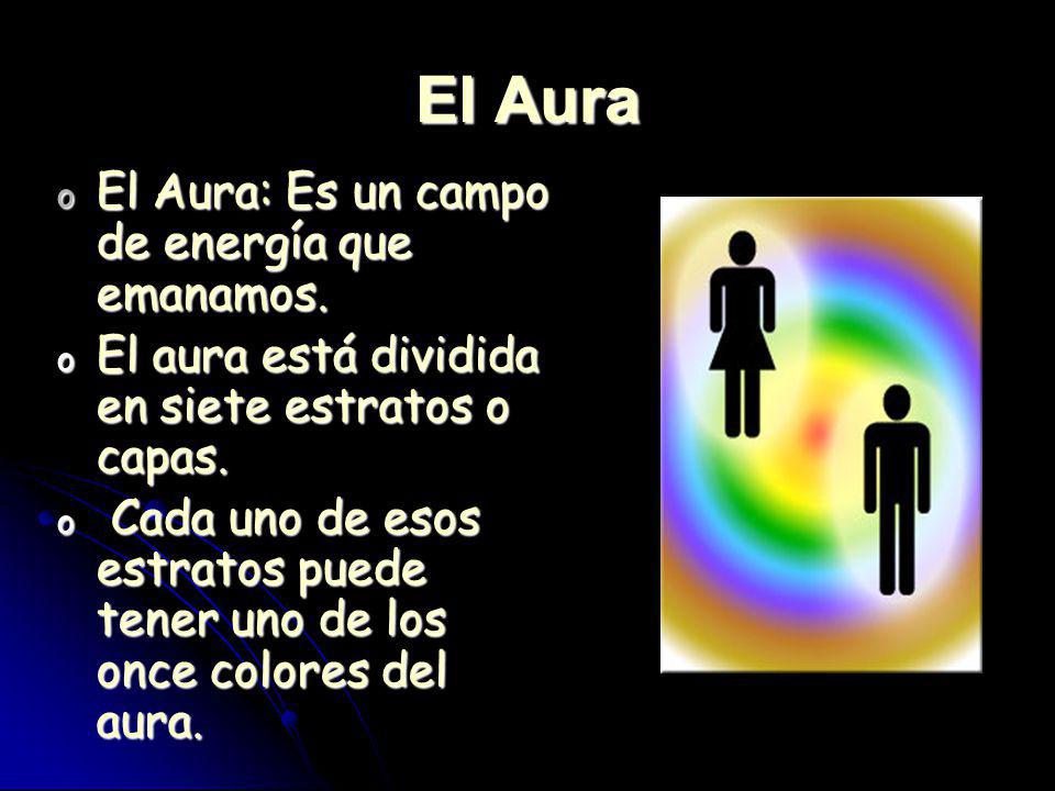 El Aura El Aura: Es un campo de energía que emanamos.