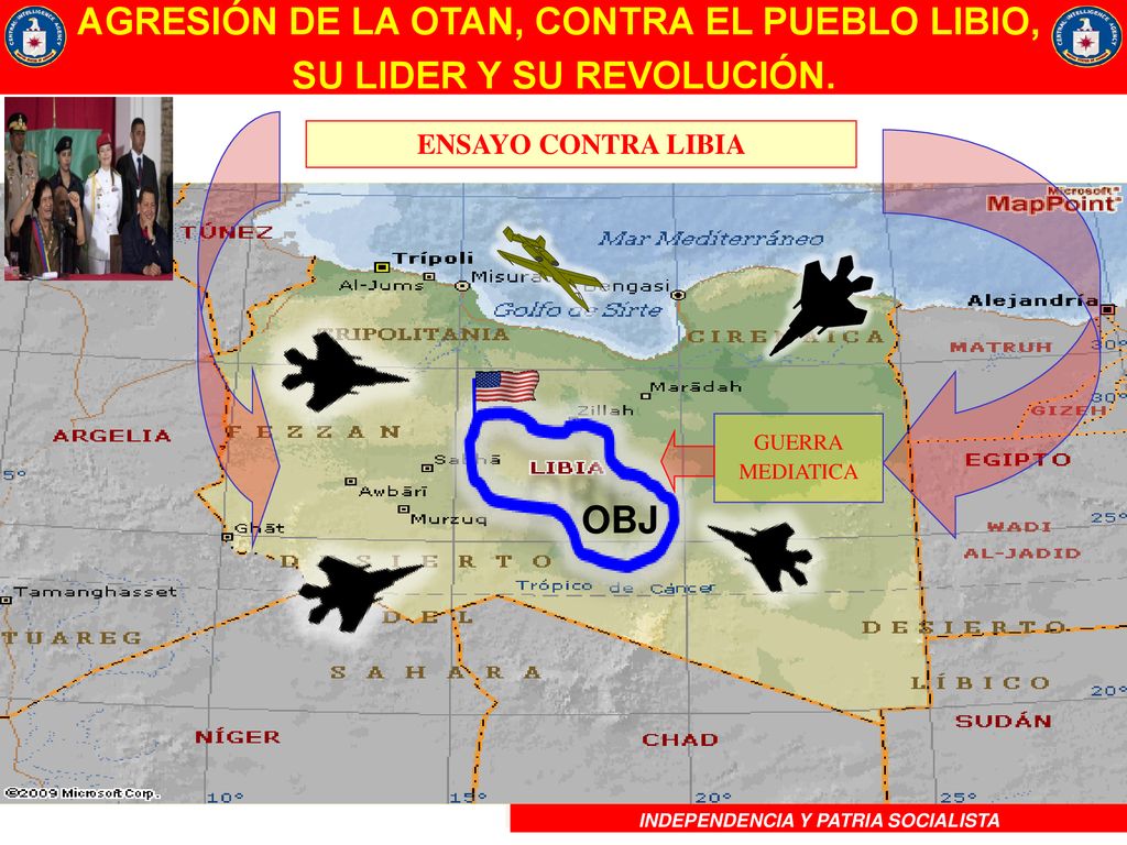 ENSAYO CONTRA LIBIA AGRESIÓN DE LA OTAN, CONTRA EL PUEBLO LIBIO,