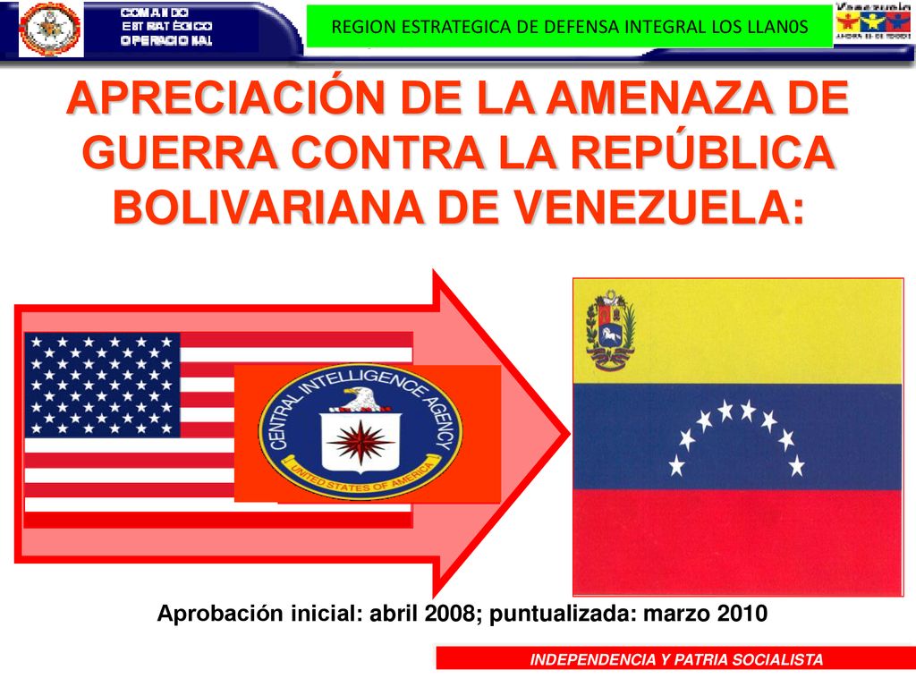 INDEPENDENCIA Y PATRIA SOCIALISTA