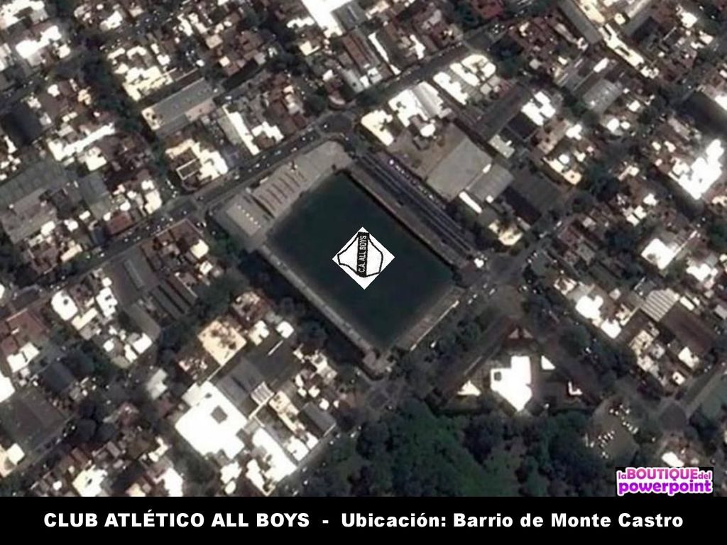 CLUB ATLÉTICO ALL BOYS - Ubicación: Barrio de Monte Castro