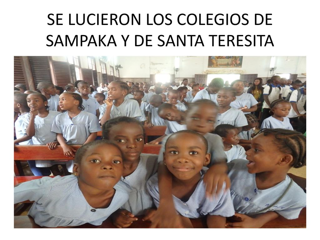 SE LUCIERON LOS COLEGIOS DE SAMPAKA Y DE SANTA TERESITA