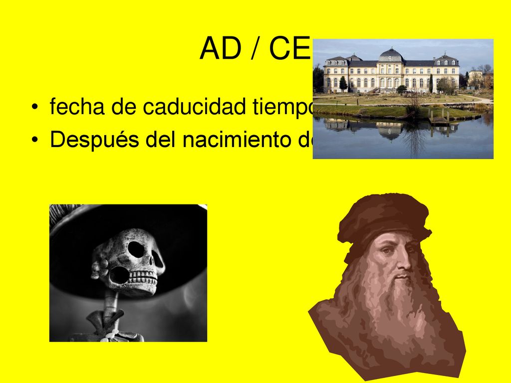 AD / CE fecha de caducidad tiempo Después del nacimiento de Cristo