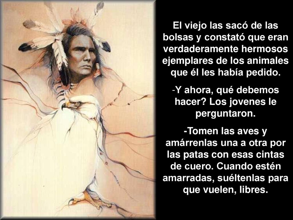 Y ahora, qué debemos hacer Los jovenes le perguntaron.