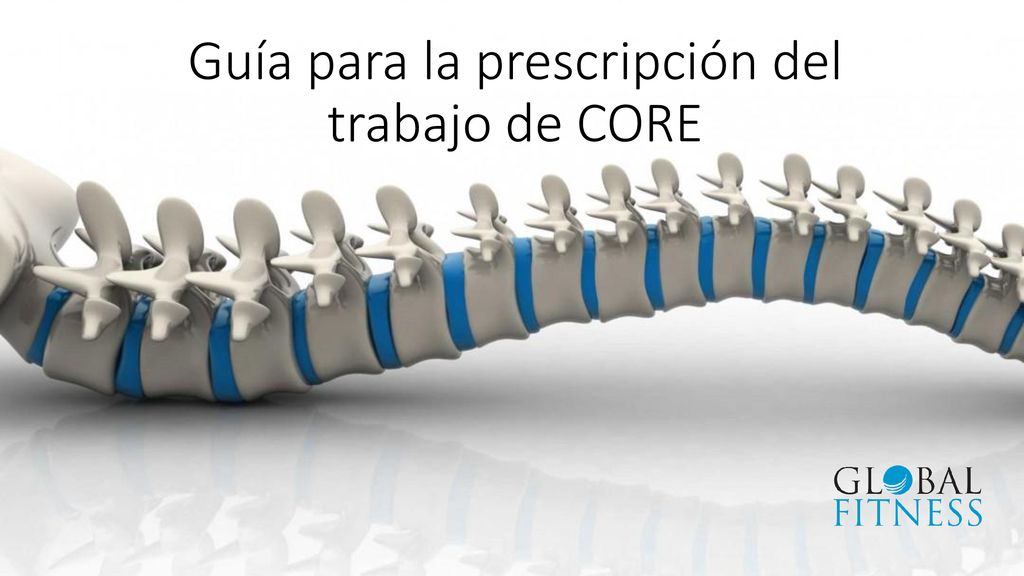 Guía para la prescripción del trabajo de CORE