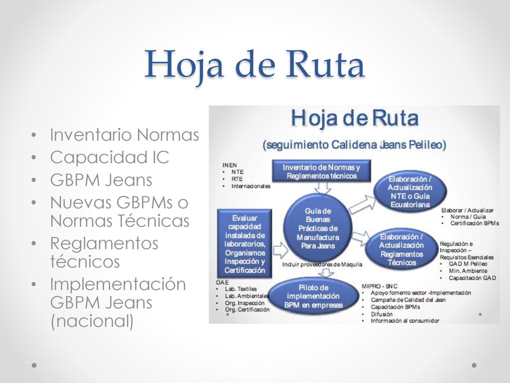 Hoja de Ruta Inventario Normas Capacidad IC GBPM Jeans