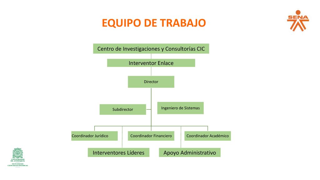 EQUIPO DE TRABAJO Centro de Investigaciones y Consultorías CIC