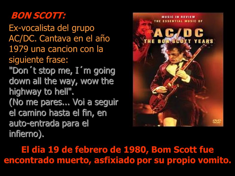 BON SCOTT: