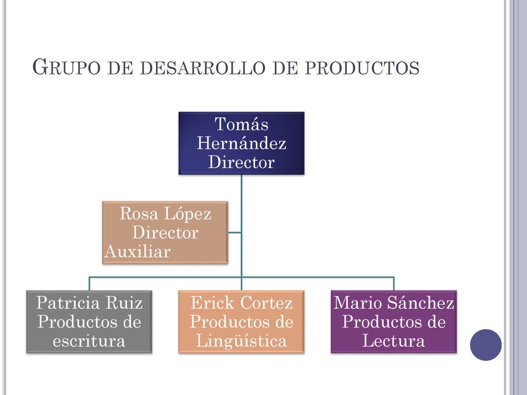 Grupo de desarrollo de productos
