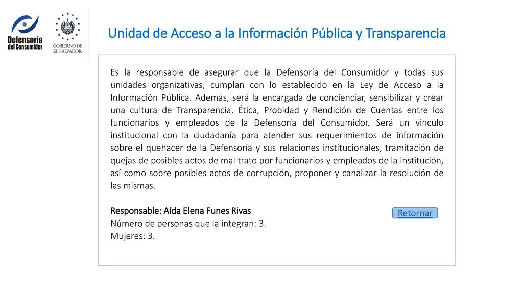 Unidad de Acceso a la Información Pública y Transparencia
