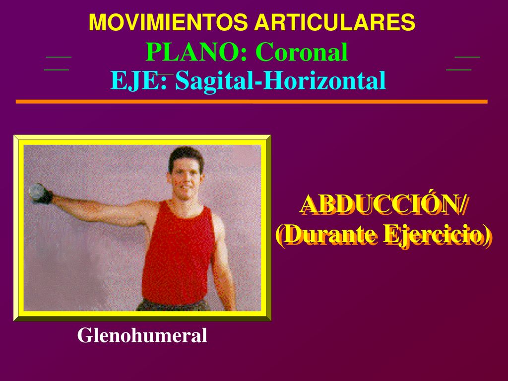 EJE: Sagital-Horizontal