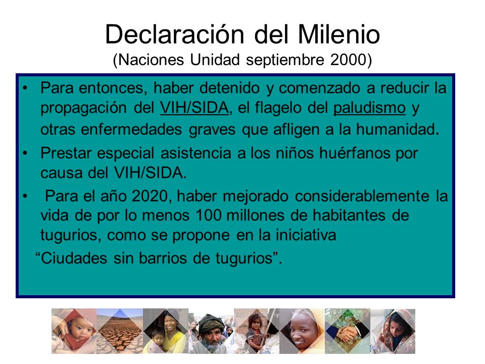 Declaración del Milenio (Naciones Unidad septiembre 2000)